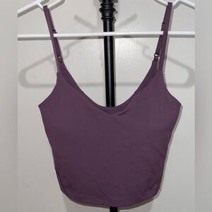 NWT lululemon align cropped cami